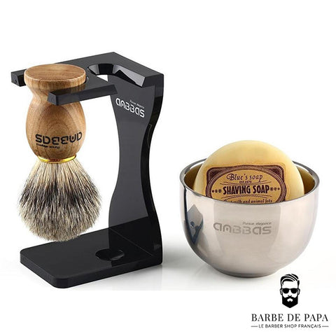 Kit de Rasage <br> Soin De la Barbe - Barbe de Papa