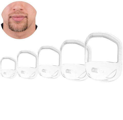 Traceur de Barbe spécial Barbichette 5 Pièces - Barbe de Papa