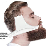 Men Beard Shaping Styling Template Comb Men's Beards Combs Beauty Tool for Hair Beard Trim Templates - Barbe de Papa